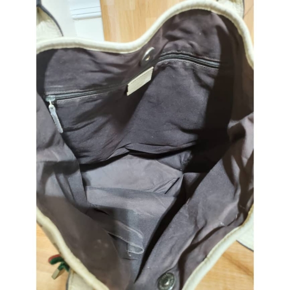 Authentic GUCCI Monogram Medium Princy Tote Off White - Picture 7 of 12